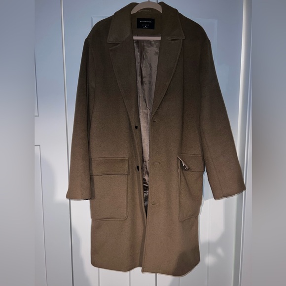Men’s Abercrombie wool coat - Picture 2 of 11